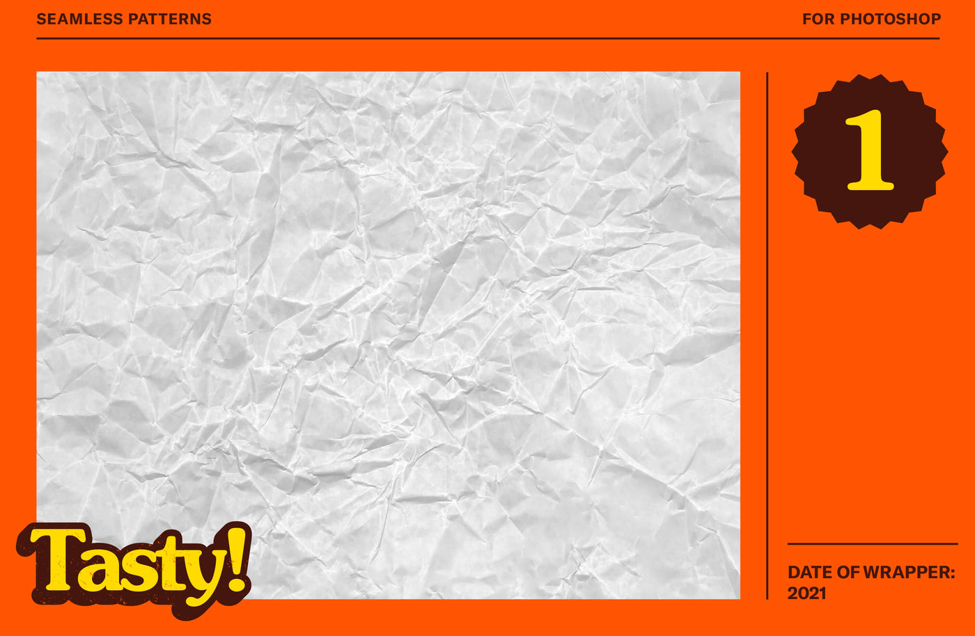 Widget Wrapper Pattern Wrinkled Wrappers: Free Seamless Patterns | Topia Supply